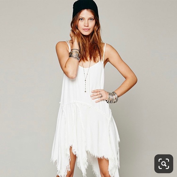 Free People Tattered Up Slip Dress - Picture 6 of 8
